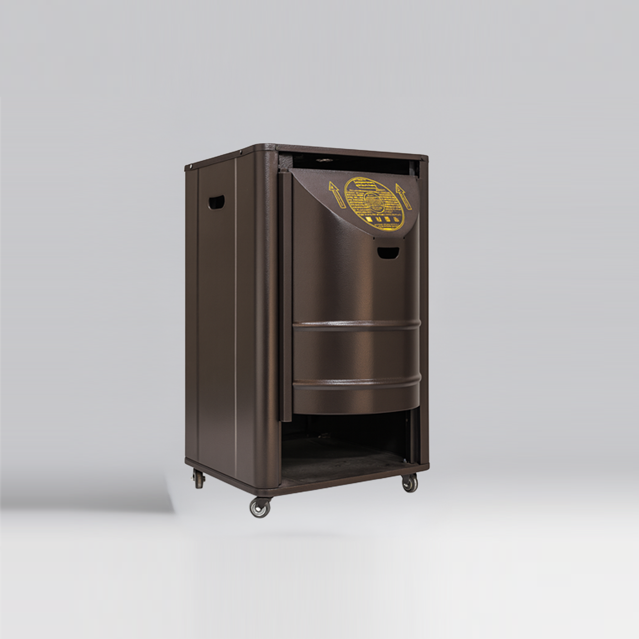 Original Round 4-Burner Stove for Heating and Cooking